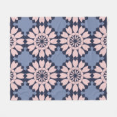 Decorative seamless pattern of different geometric fleecedecke (Vorderseite (Horizontal))