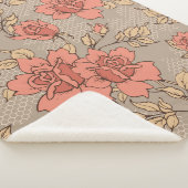 Decorative seamless pattern with lace bouquet of r sherpadecke (3/4)