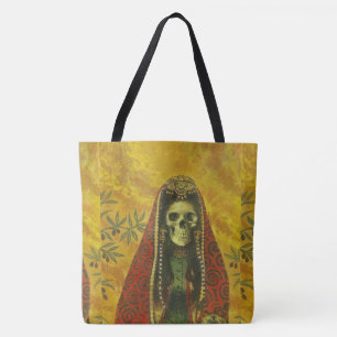 Decorative Skeleton Halloween Tote Bag Tasche
