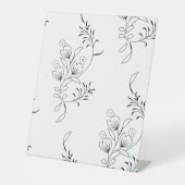 Decorative, Soapstone, Bianca Pedestal Sign Sockelschild (Vorderseite)