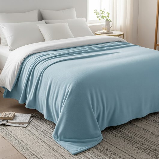 Decorative Solid Color Blanket  Fleecedecke