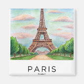 Decorative Square Magnet | Personalized Home Accen (Vorne)