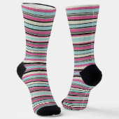  Decorative Striped  Socken (Gewinkelt)