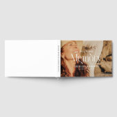 Decorative Typography Photo Sympathy Gästebuch (Voll)