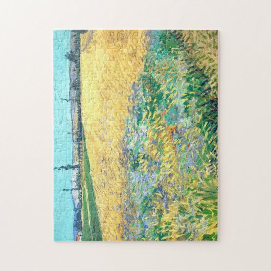 Decorative Van Gogh Wheatfields Fine Art Puzzle (Vertikal)