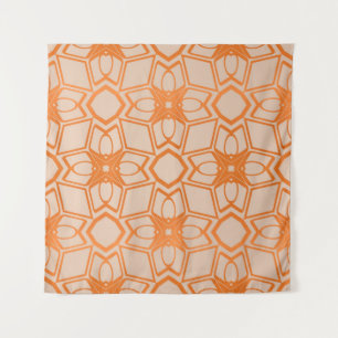 Decorative vintage style seamless geometric patter wandteppich
