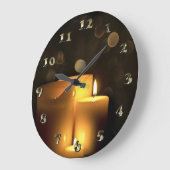 Decorative Votive Candles Große Wanduhr (Winkel)