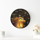 Decorative Votive Candles Große Wanduhr (Zuhause)