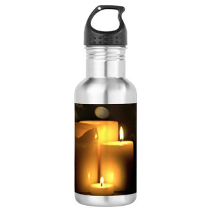 Decorative Votivkerzen Edelstahlflasche