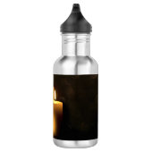 Decorative Votivkerzen Edelstahlflasche (Rechts)