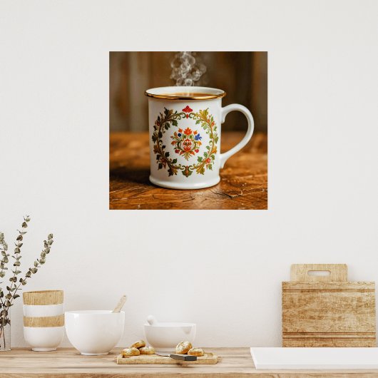 Decorative Wall Art - Tasse #1 Poster (Küche)
