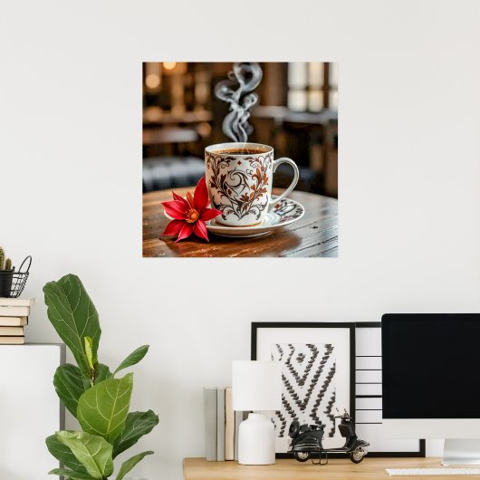 Decorative Wall Art - Tasse #6 Poster (Heimbüro)