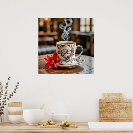 Decorative Wall Art - Tasse #6 Poster (Küche)