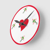 Decorative Wall-Uhr für Wohnzimmer oder Schlafzimm Runde Wanduhr (Winkel)