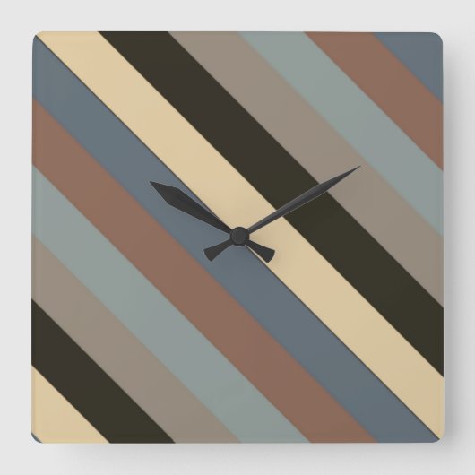 Decorative Wall-Uhr Quadratische Wanduhr (Vorderseite)