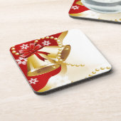 Decorative Weihnachtsgoldglocken Untersetzer (Linke Seite)