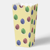 Decorative Wellen Ostereier Geschenkschachtel (Rückseite)