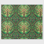 Decorative wrapping paper with a repeating  geschenkpapier (Flach)