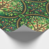 Decorative wrapping paper with a repeating  geschenkpapier (Ecke)