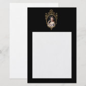 Decorative young Marie Antoinette Briefpapier (Vorne/Hinten)