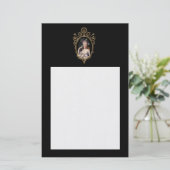 Decorative young Marie Antoinette Briefpapier (Stehend Vorderseite)