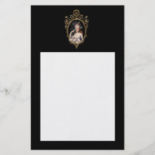 Decorative young Marie Antoinette Briefpapier