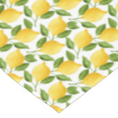 Decorative Zitronen Baumwolle Tischdecke (Schrägansicht)