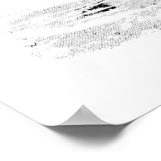 Decorativwhale Poster (Ecke)