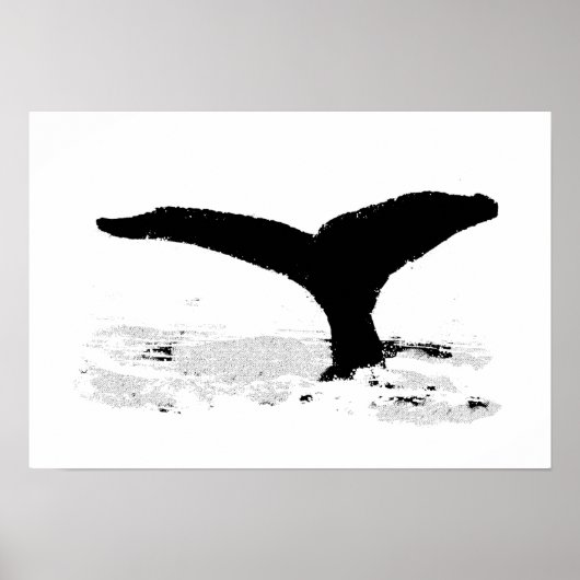 Decorativwhale Poster (Vorne)