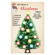 Decorieren Sie eine Weihnachtsbaum-Santa-Game-Kart