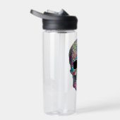 Decorierter Schädel Trinkflasche (Rechts)