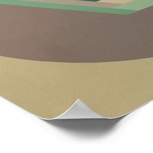 DecoSphere print (10' x10' min) Poster (Ecke)