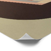 DecoSphere print (10 Zoll x 10 Zoll lila) Poster (Ecke)