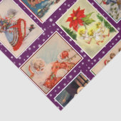 Decoupag Vintage Christmas Postcard Seidenpapier (Ausschnitt)