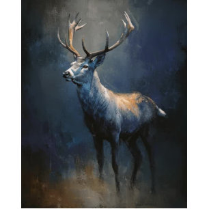 Decoupage 11 Point Deer Whispers of Wild Seidenpapier