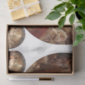 Decoupage 12" Nativity Scene Circles & 8 Coasters Seidenpapier (Geschenk)