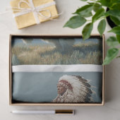 Decoupage 12x16 Native American Indian Designs Seidenpapier (Geschenk)