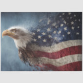 Découpage 250th American Eagle Fusion Art Seidenpapier (Vorderseite)