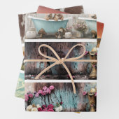 Decoupage 26x6" Farmhouse Designs for Handsaws Geschenkpapier Set (Beispiel)