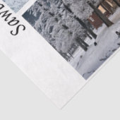 Decoupage 26x6" Winter Collection Handsaw Designs Seidenpapier (Ausschnitt)