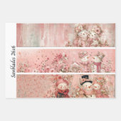Decoupage 26x6" Winterkollektion Handsäge Designs Geschenkpapier Set (Vorderseite 2)