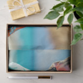 Decoupage 2 Beach Day French Bulldogs Seidenpapier (Geschenk)