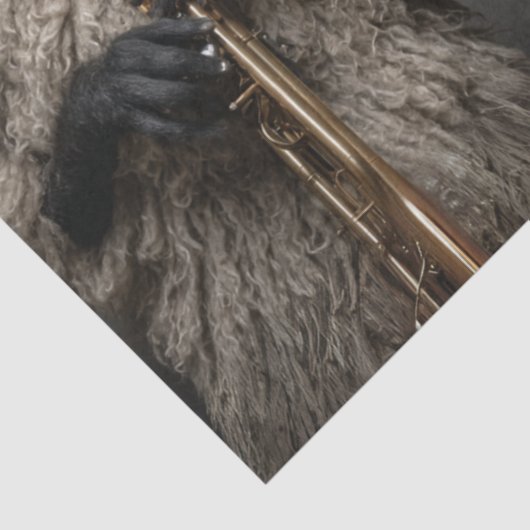 Decoupage 2 Sheep & Chic Band Seidenpapier (Detail)