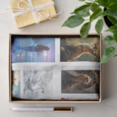 Decoupage 32 Designs 3x5 Inches Collage Scrapbook Seidenpapier (Geschenk)