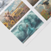 Decoupage 32 Designs 3x5 Inches Collage Scrapbook Seidenpapier (Ausschnitt)