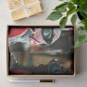 Decoupage 3 Hühner Gangster Seidenpapier (Geschenk)