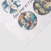 Decoupage 3" Snow Globe Mould Christmas  Seidenpapier (Ausschnitt)