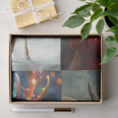 Decoupage 4 Scrapbooking Weihnachtsbaum Seidenpapier (Geschenk)