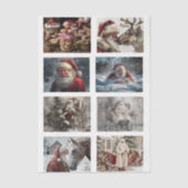 Decoupage 4x3 designs for 3" snow globe & frames seidenpapier (Vorderseite)