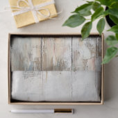 Decoupage 5 Chickens on a Fence 18x24 Canvas Seidenpapier (Geschenk)